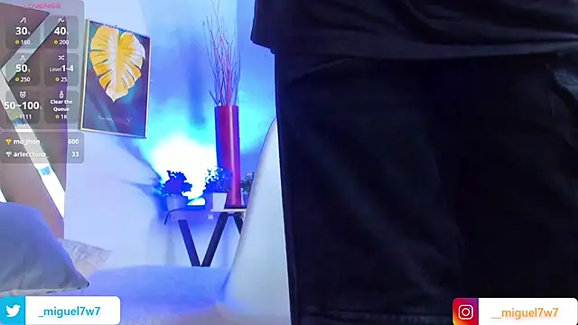   Miguel7w7 online show from 8, 1, 2026