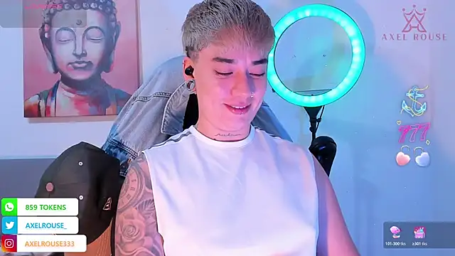 AxelRouse3 online show from 22, 2, 2026