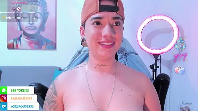 AxelRouse3 online show from 21, 4, 2026