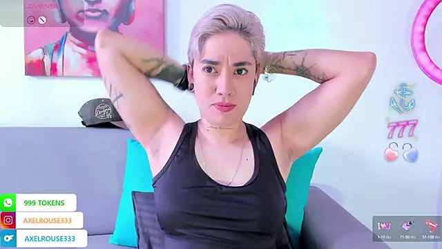 AxelRouse3 online show from 24, 4, 2026