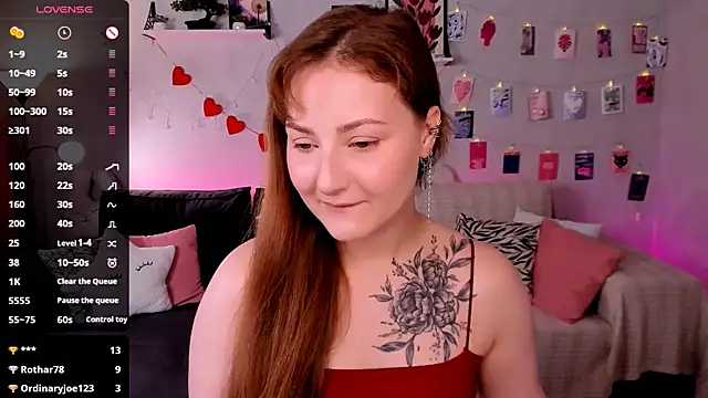 velvet cherry  online show from 16, 7, 2026