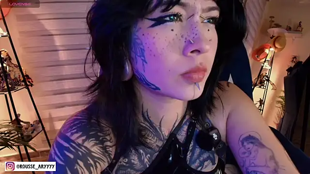 AryRousse online show from 18, 4, 2026