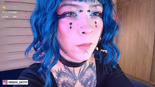AryRousse online show from 29, 7, 2026