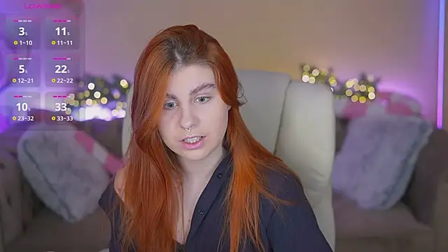 GingerPinky online show from 7, 1, 2026