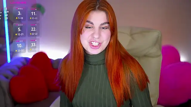 GingerPinky online show from 20, 2, 2026