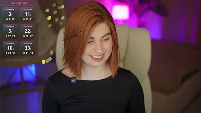 GingerPinky online show from 17, 4, 2026