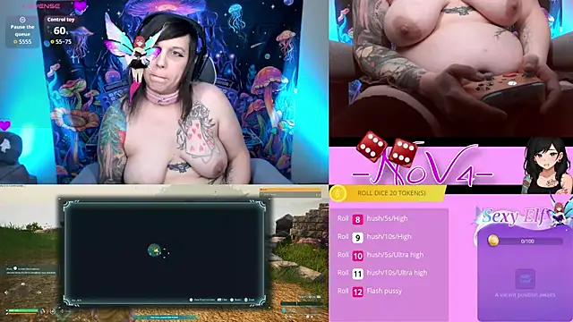 Snapshot of -N0V4- chatting on 21, 12, 2025 -N0V4- online show from 21, 12, 2025