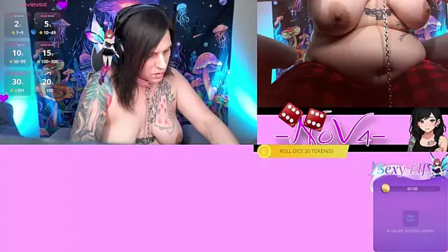 Snapshot of -N0V4- chatting on 23, 12, 2025 -N0V4- online show from 23, 12, 2025