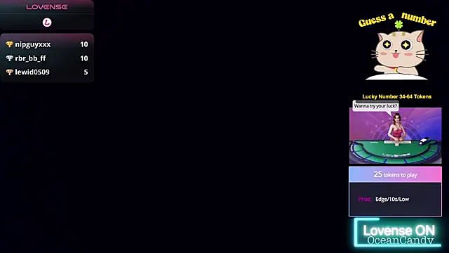 OceanCandy9 online show from 12, 3, 2026