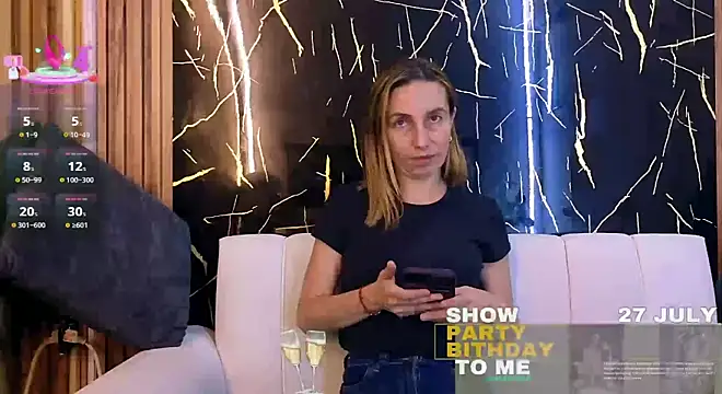Starlight Mature aws online show from 24, 7, 2026