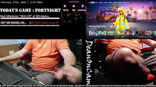 DeanonCam online show from 17, 2, 2026