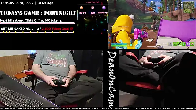 DeanonCam online show from 23, 2, 2026