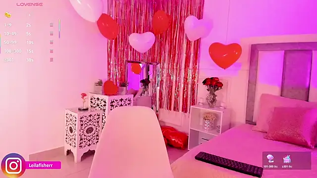 Snapshot of Leilafisherr chatting on 13, 2, 2026 Leilafisherr online show from 13, 2, 2026