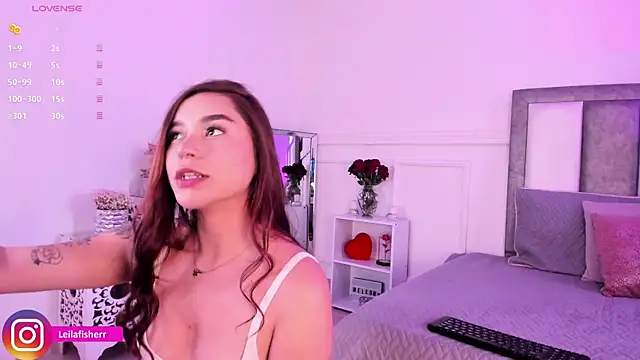 Snapshot of Leilafisherr chatting on 10, 3, 2026 Leilafisherr online show from 10, 3, 2026