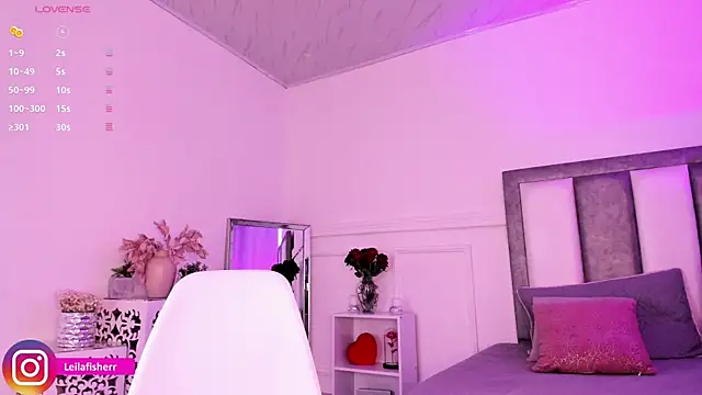 Snapshot of Leilafisherr chatting on 13, 3, 2026 Leilafisherr online show from 13, 3, 2026