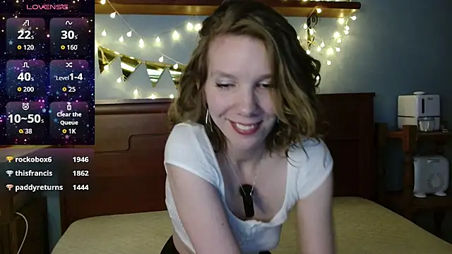 Daisy Lovely online show from 10, 3, 2026