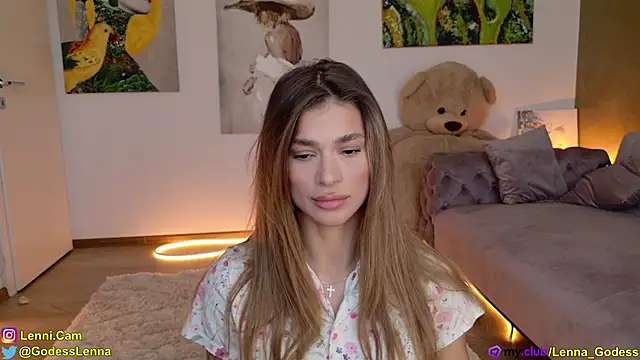 Lenna Godess online show from 10, 3, 2025