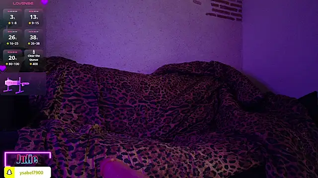 Julieibix online show from 3, 8, 2026
