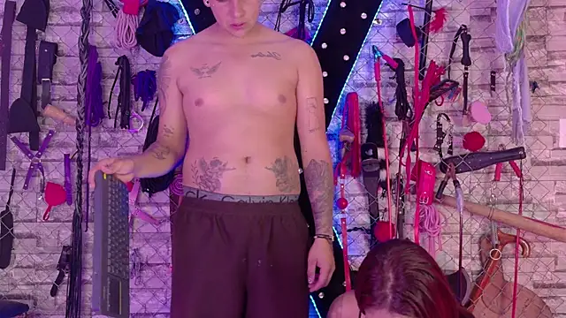 Arion and Velvet bdsm online show from 29, 7, 2026
