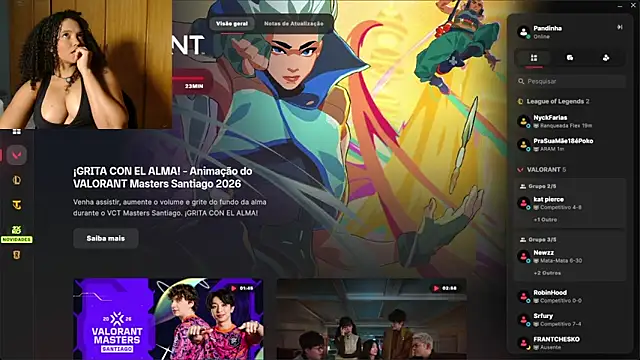 pandinhagamer online show from 26, 2, 2026