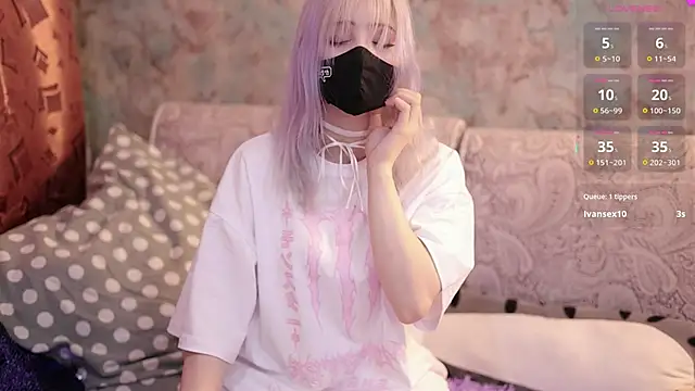 Snapshot of Yunakiss chatting on 13, 3, 2026 Yunakiss online show from 13, 3, 2026