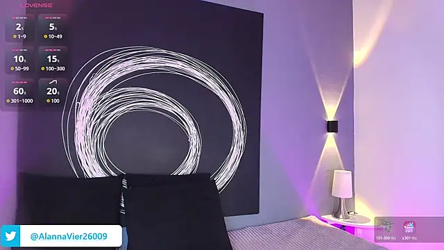 AlannaViera online show from 26, 4, 2026