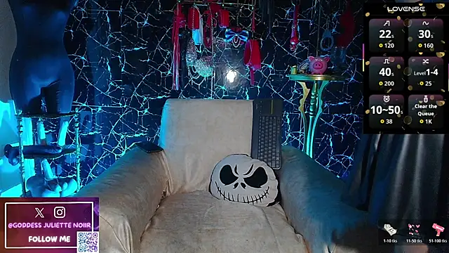 GoddessJulietteNoiir online show from 23, 4, 2026