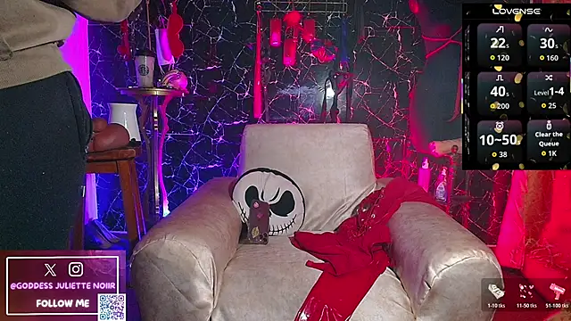 GoddessJulietteNoiir online show from 11, 6, 2026