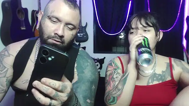 Tattoo  Couple online show from 1, 3, 2026