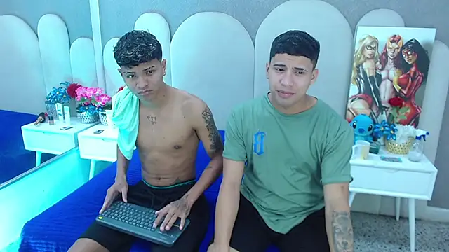 party duo boys online show from 23, 3, 2026