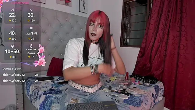 Shadow Queen666 online show from 21, 4, 2026