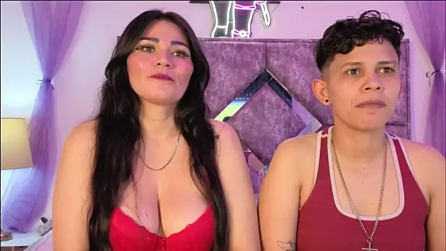 lesbian Leslie y Alizon online show from 10, 3, 2026