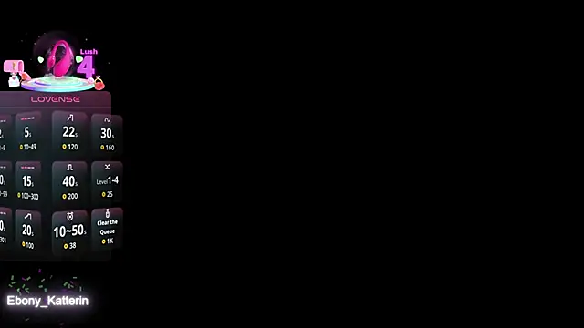 ebony katterin online show from 23, 4, 2026