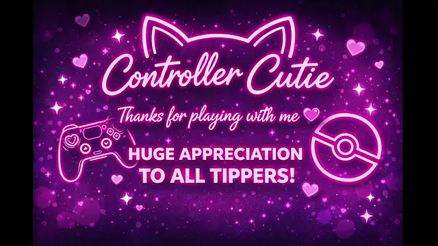 Controllercutie online show from 14, 4, 2026