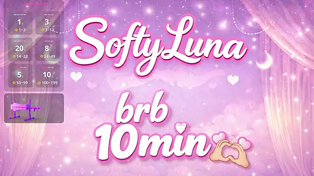 Softy Luna online show from 1, 6, 2026