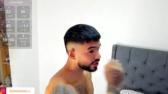Andrewadamsx online show from 24, 7, 2026