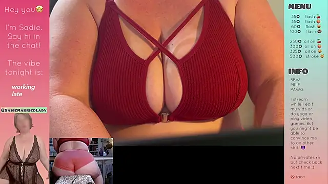 SadieMarriedLady online show from 23, 7, 2026