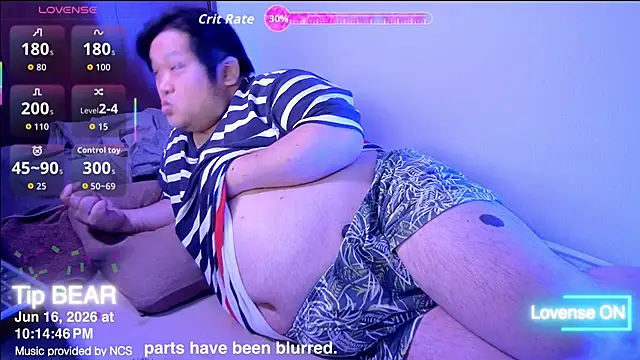 Snapshot of ChubbyBEAR039 chatting on 16, 6, 2026 ChubbyBEAR039 online show from 16, 6, 2026