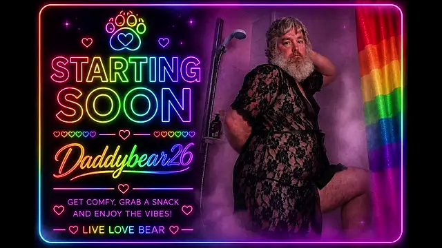 Daddybear26 online show from 15, 6, 2026