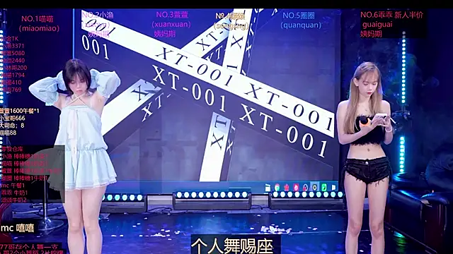 Snapshot of Xt-001 chatting on 14, 6, 2026 Xt-001 online show from 14, 6, 2026