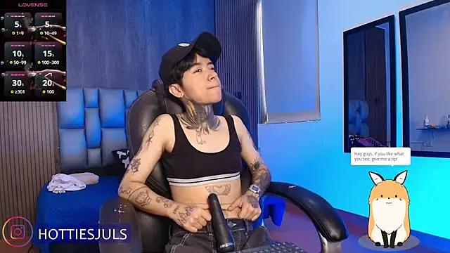 hottiesjuls online show from 27, 7, 2026
