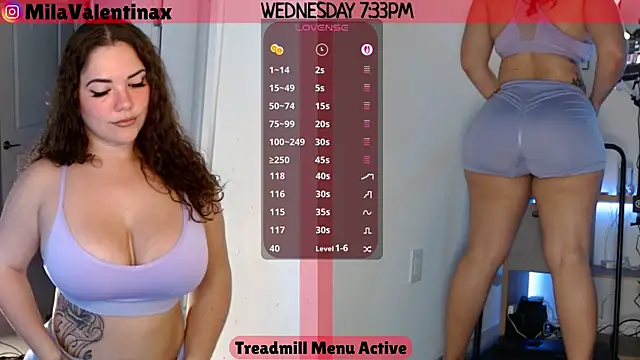 MilaValentina online show from 6, 11, 2025