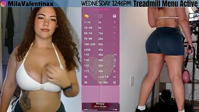 MilaValentina online show from 25, 3, 2026