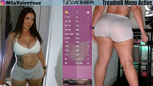 MilaValentina online show from 29, 4, 2026