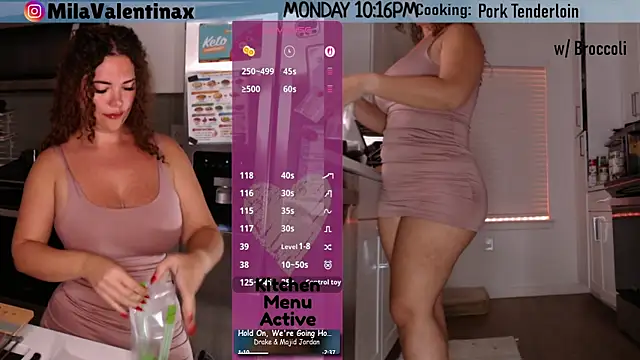 MilaValentina online show from 14, 7, 2026