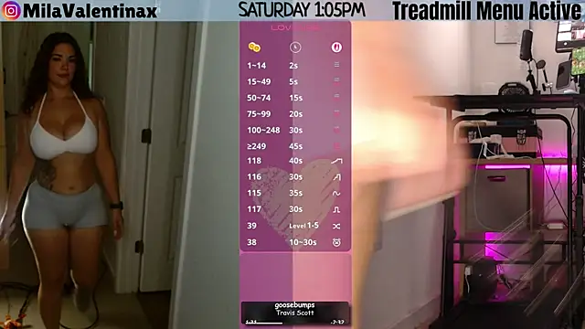 Snapshot of MilaValentina chatting on 18, 7, 2026 MilaValentina online show from 18, 7, 2026