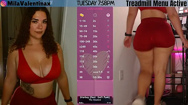 MilaValentina online show from 28, 7, 2026