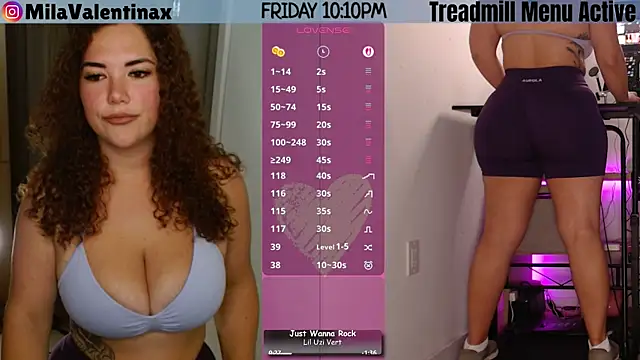 MilaValentina online show from 1, 8, 2026