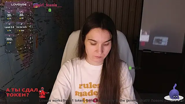 Girl Ksenia online show from 9, 2, 2025