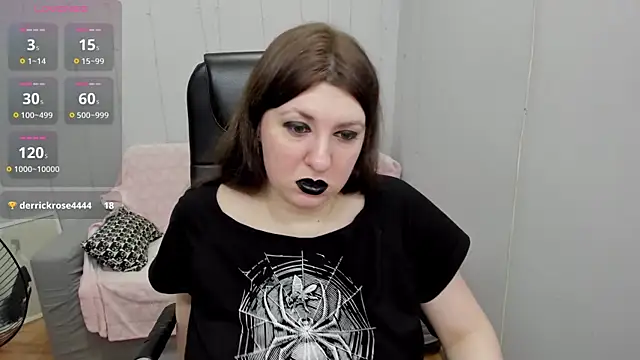 Black Black Rose online show from 1, 2, 2025